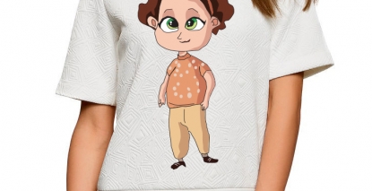 Дизайн футболки персонаж
