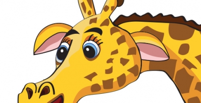 Иллюстрация жираф