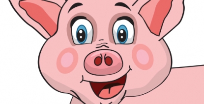 Иллюстрация свинья